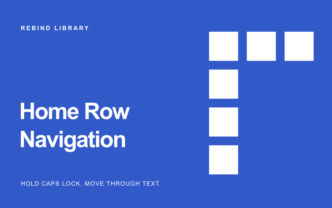 Home Row Navigation preview