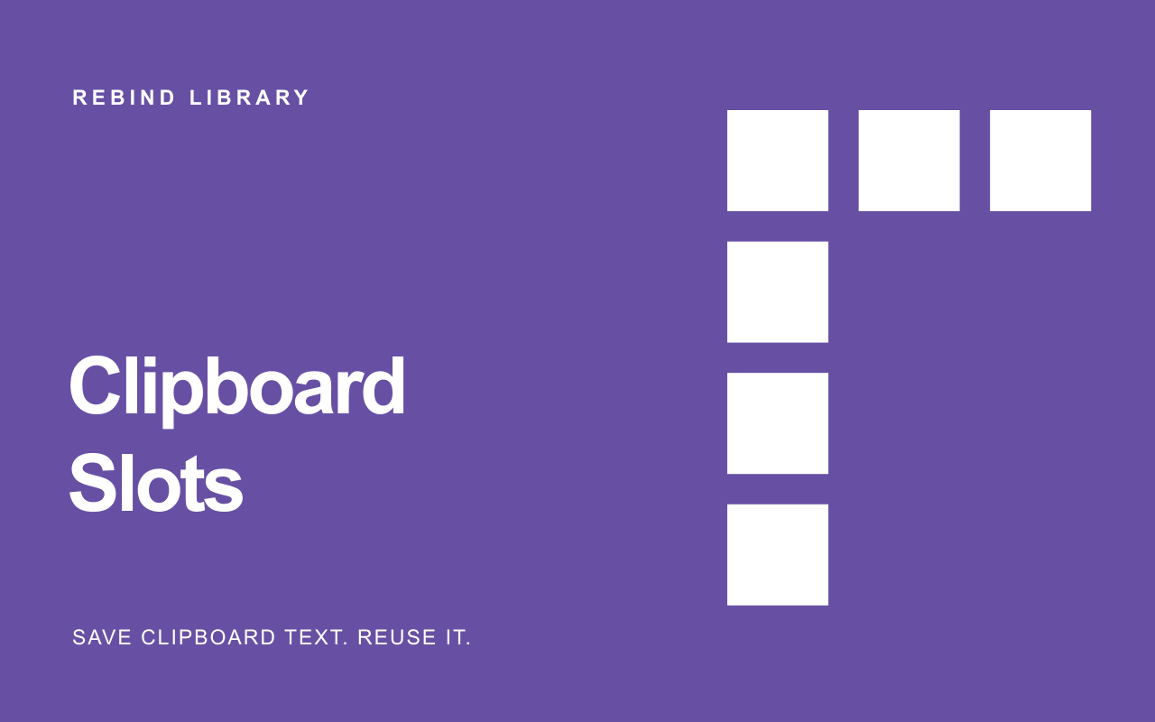 Clipboard Slots preview